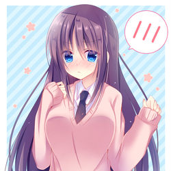 This is a pixiv picture whose title is 青ちゃん.
