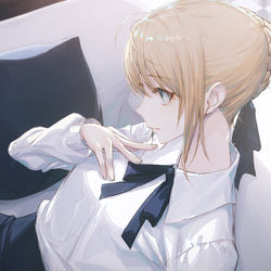 This is a pixiv picture whose title is 休息.
