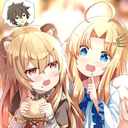 This is a pixiv picture whose title is ラフタリア & フィーロ.