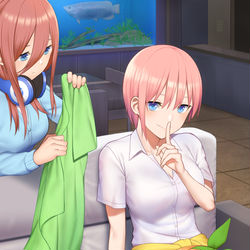 This is a pixiv picture whose title is 五等分.