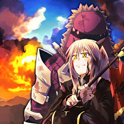 This is a pixiv picture whose title is 【PFLS】五つの火が集う炎の国【レッドヴァルの戦い】.