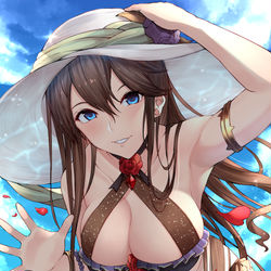 This is a pixiv picture whose title is 水着ロゼッタ.