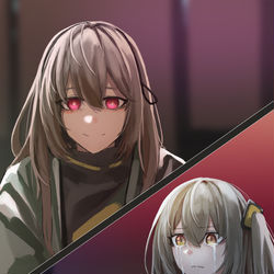 This is a pixiv picture whose title is ;_;.