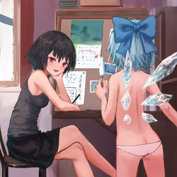 This is a pixiv picture whose title is 暑いのはわかるんですが….