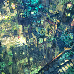 This is a pixiv picture whose title is 初夏休日.