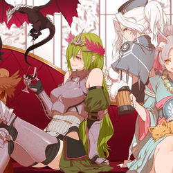 This is a pixiv picture whose title is remnant.