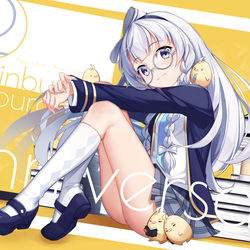 This is a pixiv picture whose title is 碧蓝航线两周年.