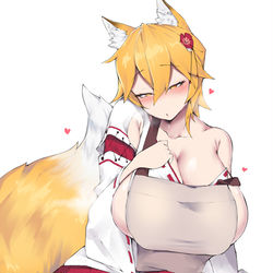This is a pixiv picture whose title is The Helpful Fox Senko-san.
