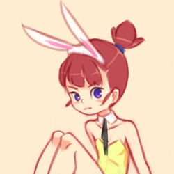 This is a pixiv picture whose title is Ruki Bunny.