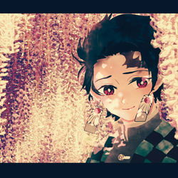 This is a pixiv picture whose title is 鬼滅はいいぞ.