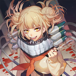 This is a pixiv picture whose title is Himiko Toga.