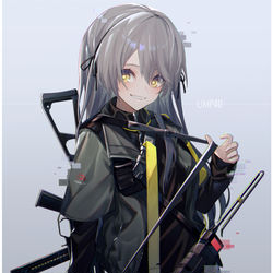 This is a pixiv picture whose title is UMP40.