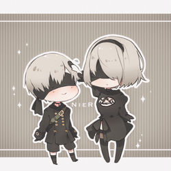 This is a pixiv picture whose title is なでなで.