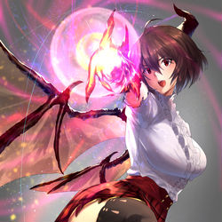 This is a pixiv picture whose title is グレア.
