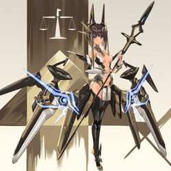 This is a pixiv picture whose title is アリスギア オリジナルアクトレス.
