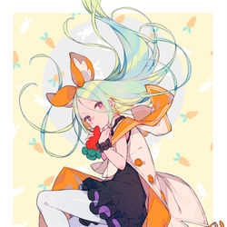 This is a pixiv picture whose title is にんじんちゃん.