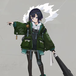 This is a pixiv picture whose title is 鬼/oni.