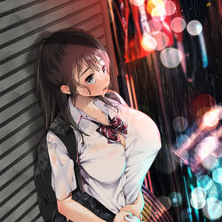 This is a pixiv picture whose title is 濡れ.