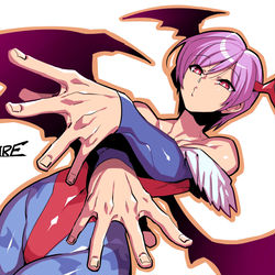 This is a pixiv picture whose title is ダークストーカーズ.
