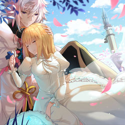 This is a pixiv picture whose title is Garden of Avalon.