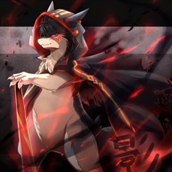 This is a pixiv picture whose title is 影.