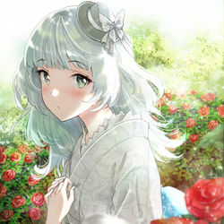 This is a pixiv picture whose title is 赤に憧れ.