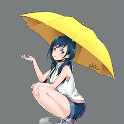 This is a pixiv picture whose title is 天野陽菜.