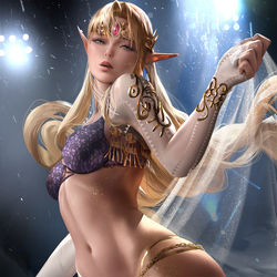 This is a pixiv picture whose title is Zelda.