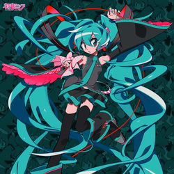 This is a pixiv picture whose title is ◆Works◆MIKU EXPO 2018 メインビジュアル.