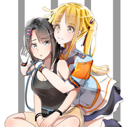 This is a pixiv picture whose title is 動いちゃダメ.