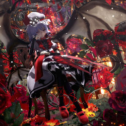 This is a pixiv picture whose title is Remilia Scarlet　その４１.
