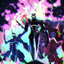 This is a pixiv picture whose title is MAD BURNISH.