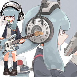 This is a pixiv picture whose title is マイイカ.