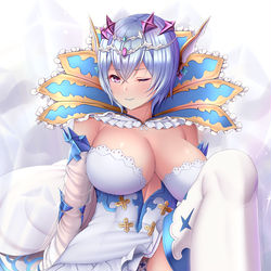 This is a pixiv picture whose title is マキュで涼をとりたい.