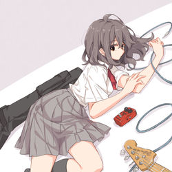 This is a pixiv picture whose title is ぐだぐだ楽器女子高生.