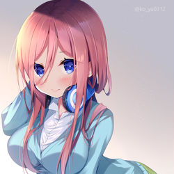 This is a pixiv picture whose title is 三玖ちゃん.
