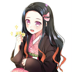 This is a pixiv picture whose title is Kamado Nezuko.