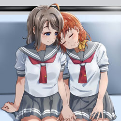 This is a pixiv picture whose title is 安らぎようちか🍊⛵.