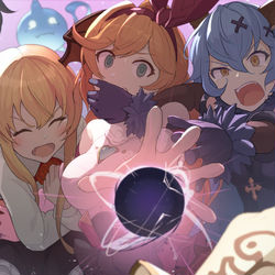 This is a pixiv picture whose title is 「混乱」.