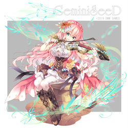 This is a pixiv picture whose title is 【お仕事】ジェミニシード ロッティ.