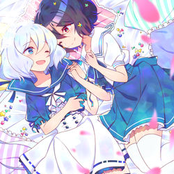 This is a pixiv picture whose title is 純愛ちゃん.