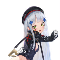 This is a pixiv picture whose title is HK416.