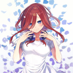 This is a pixiv picture whose title is 中野三玖.