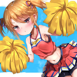 This is a pixiv picture whose title is 【青空エール】結城晴.