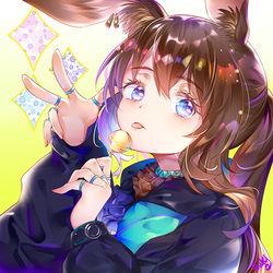 This is a pixiv picture whose title is 阿米娅.