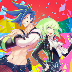 This is a pixiv picture whose title is プロメア.