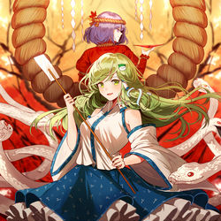 This is a pixiv picture whose title is さなえ.