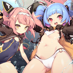 This is a pixiv picture whose title is 2周年！u81♥ u556.