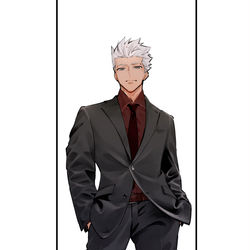 This is a pixiv picture whose title is アーチャー.
