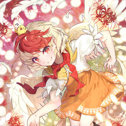 This is a pixiv picture whose title is セラフィックチキン.